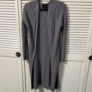 Ambiance Gray Knit Sweater